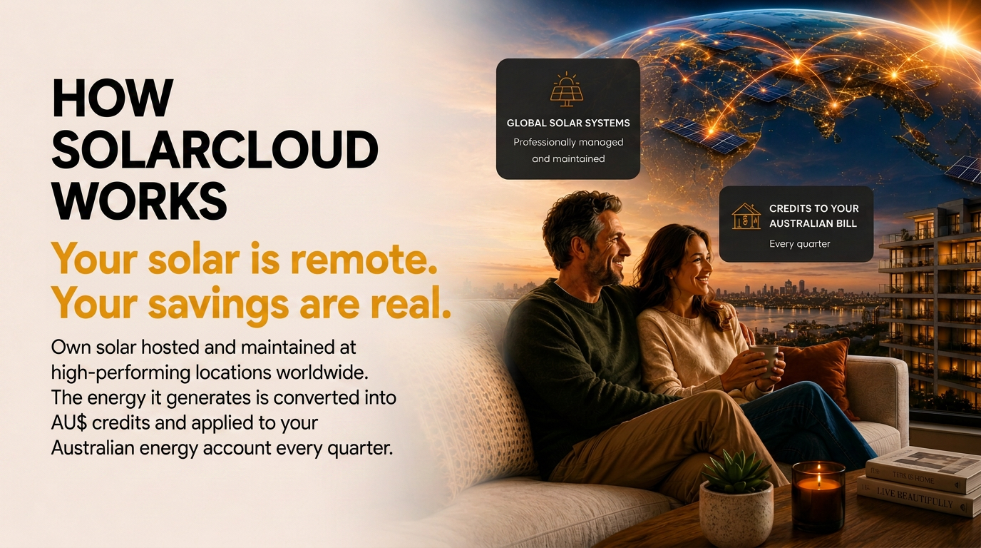 How SolarCloud works — remote solar, real savings